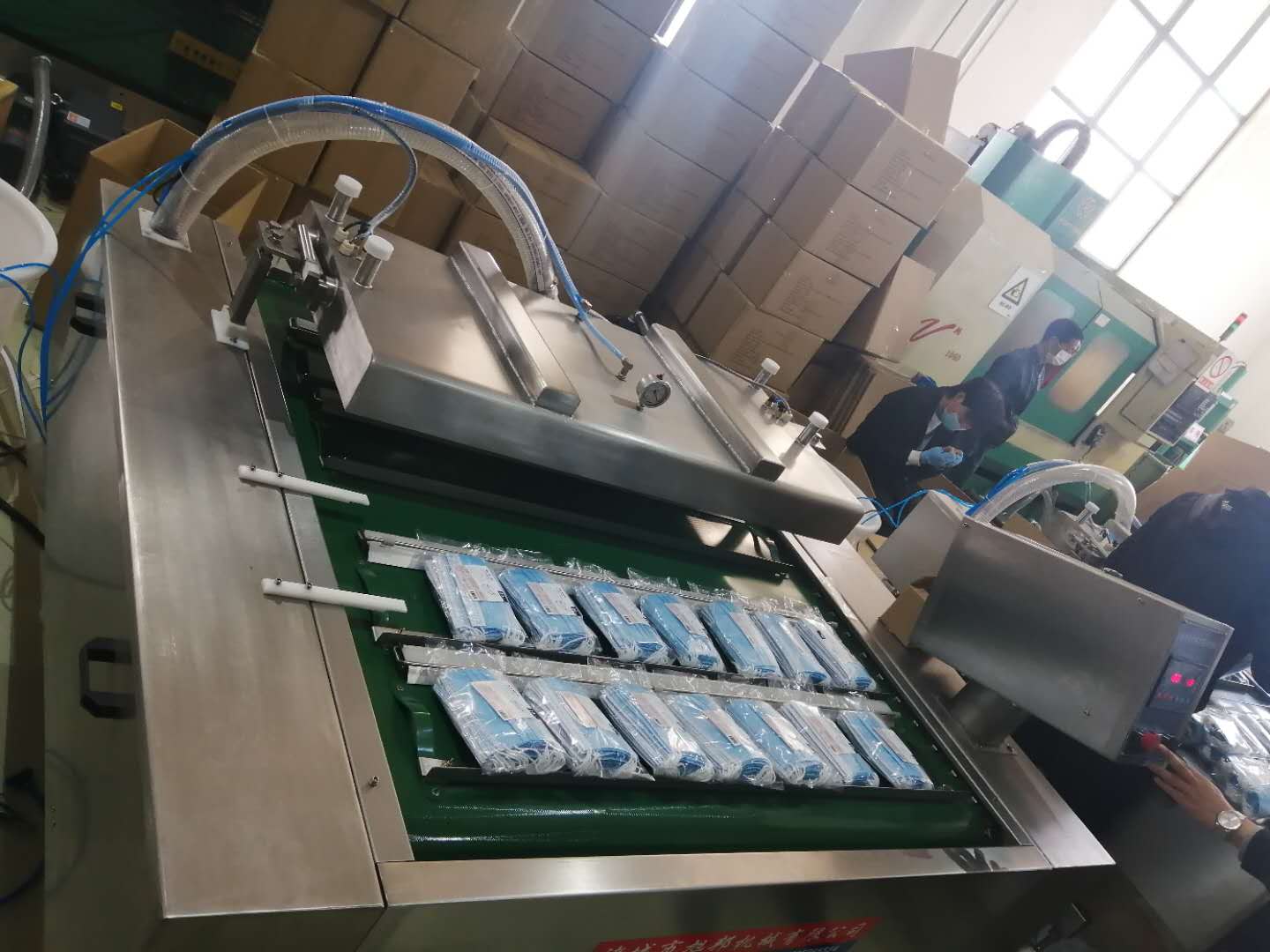 口罩滾動真空包裝機 口罩滾動真空包裝機